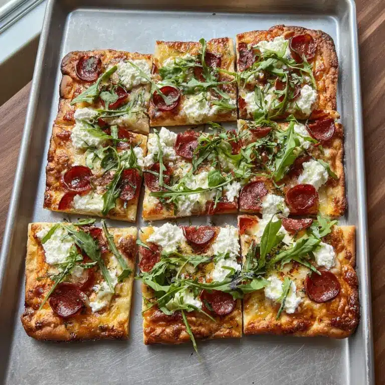 Hot Honey Ricotta Flatbread Recipe