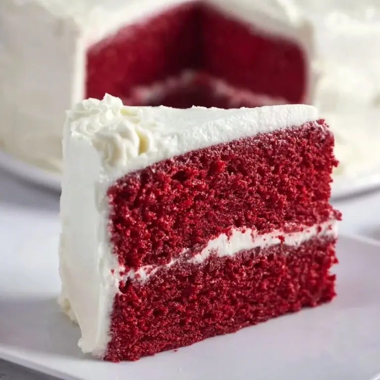 The BEST Red Velvet Cake Recipe