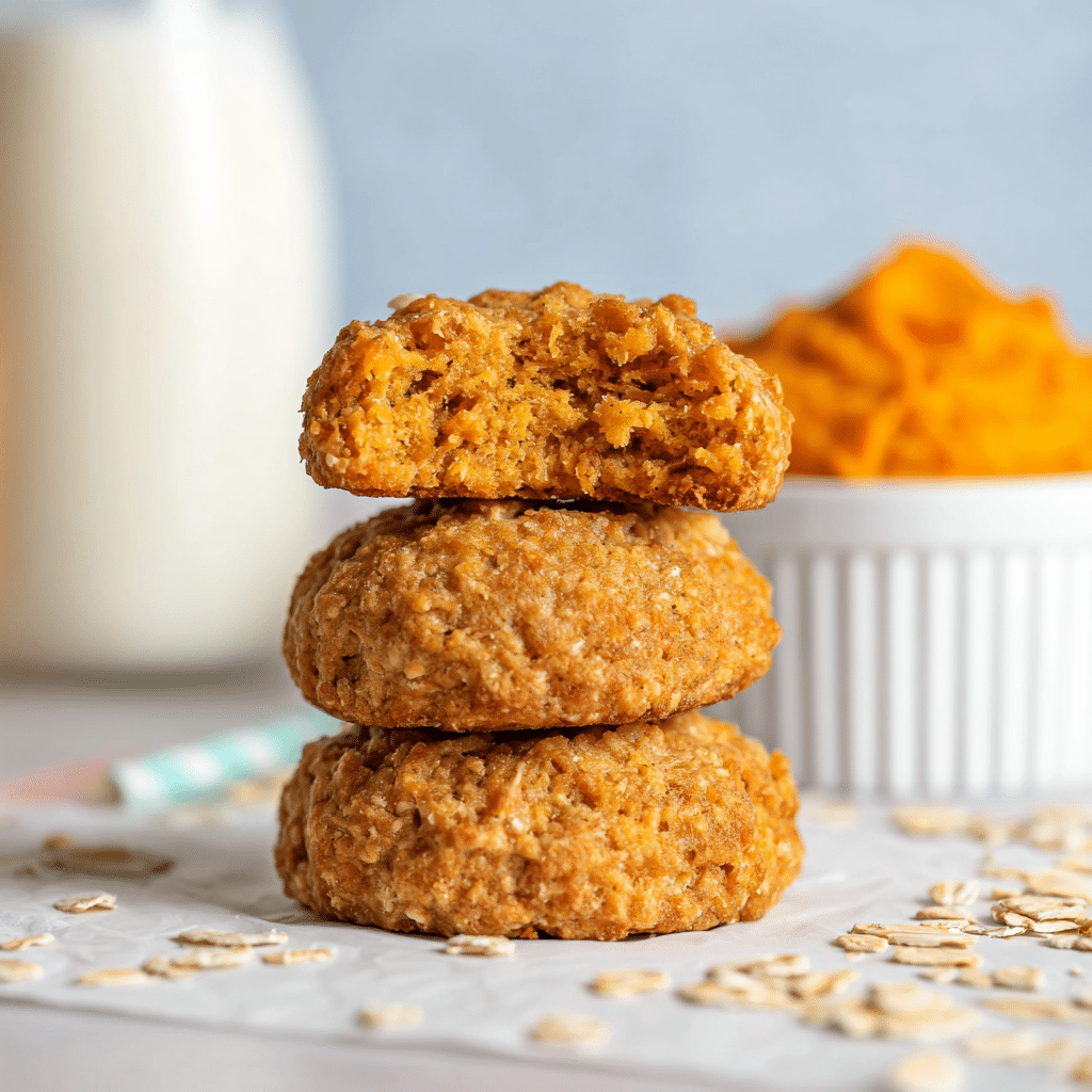 Sweet Potato Oatmeal Cookies Recipe - Recipe Image