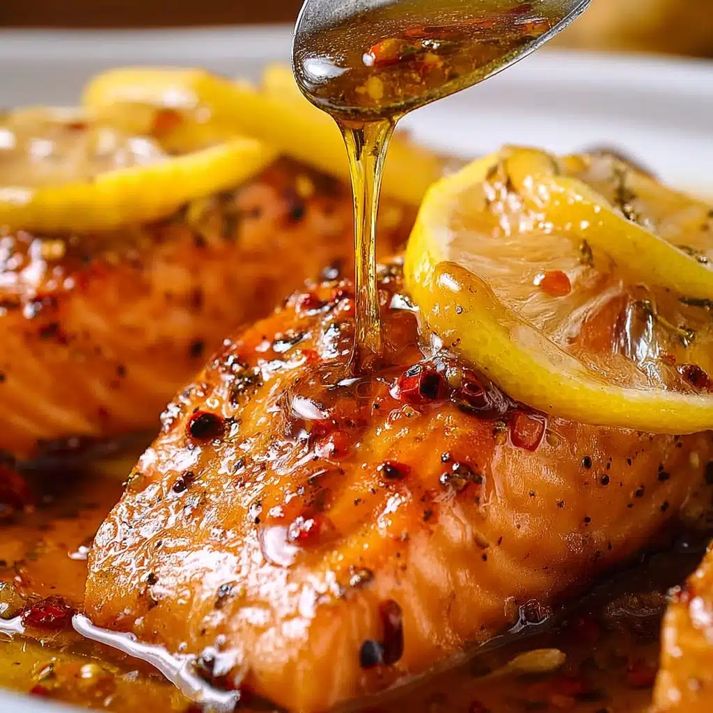 Honey-Garlic Glazed Salmon Recipe