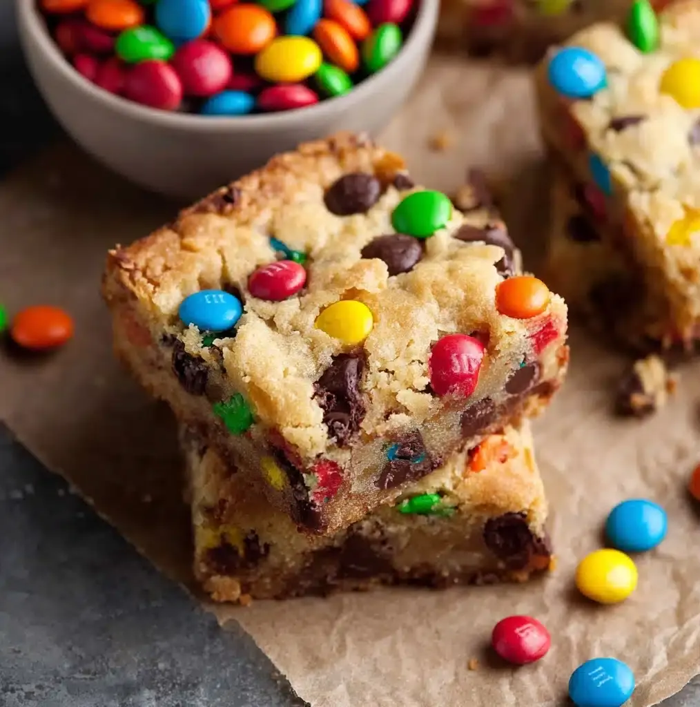 Monster Cookie Fudgy Brownies Recipe