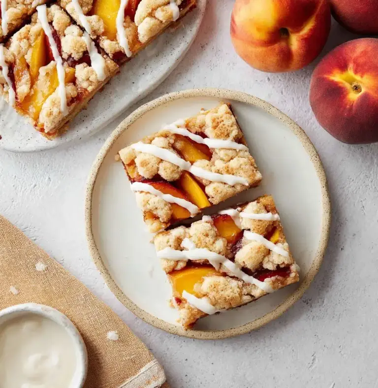 Peach Bars Recipe