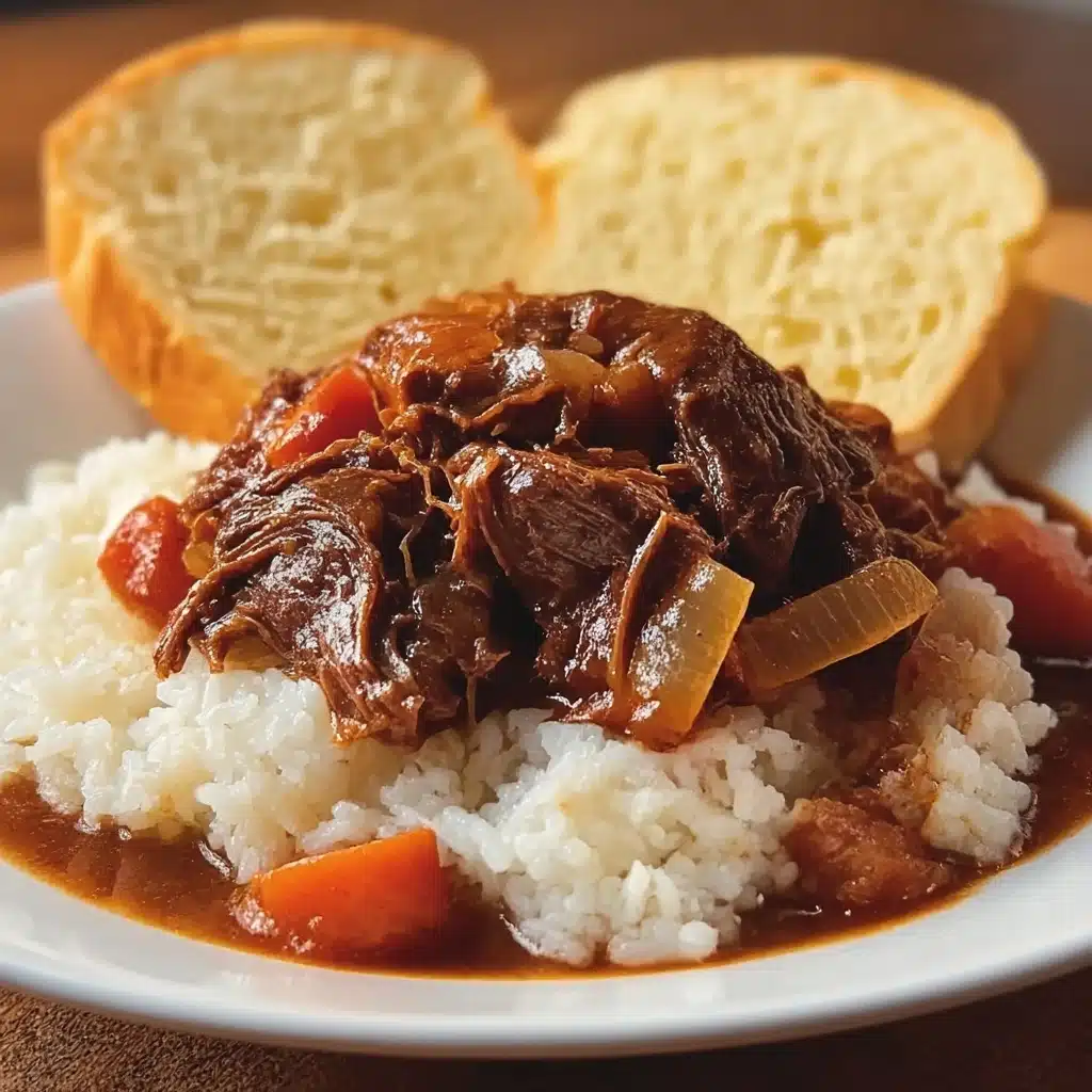 Slow Cooker Beef Manhattan Recipe - Recipe Image