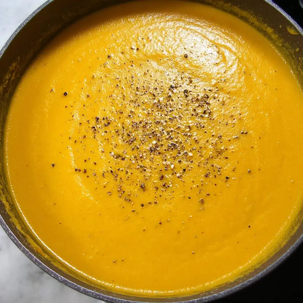 Roasted Pumpkin Apple Bacon Soup Recipe - Recipe Image