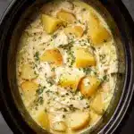 Crockpot Parmesan Garlic Chicken Recipe