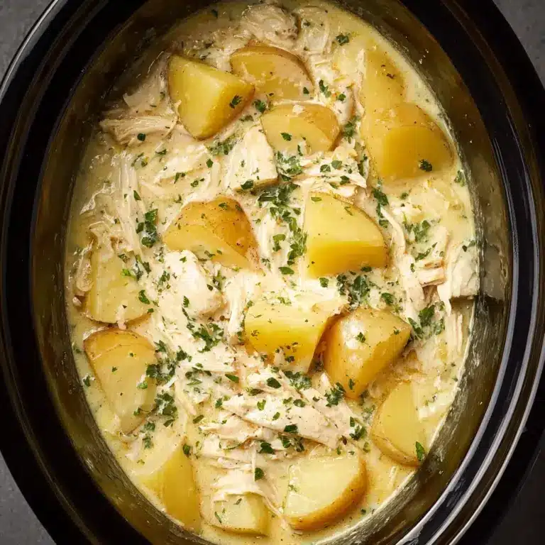 Crockpot Parmesan Garlic Chicken Recipe