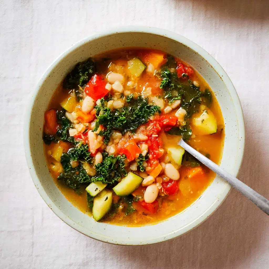 Summer Vegetable and White Bean Stew Recipe - Recipe Image