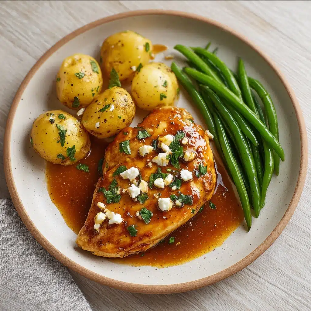 Crispy Hot Honey Feta Chicken Recipe - Recipe Image