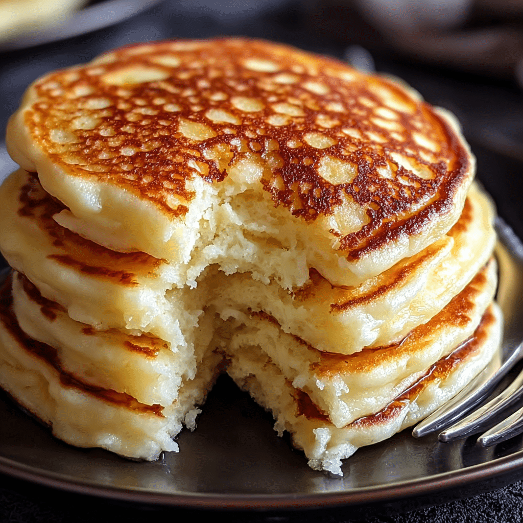 Flourless Cottage Cheese Pancakes Recipe - Recipe Image
