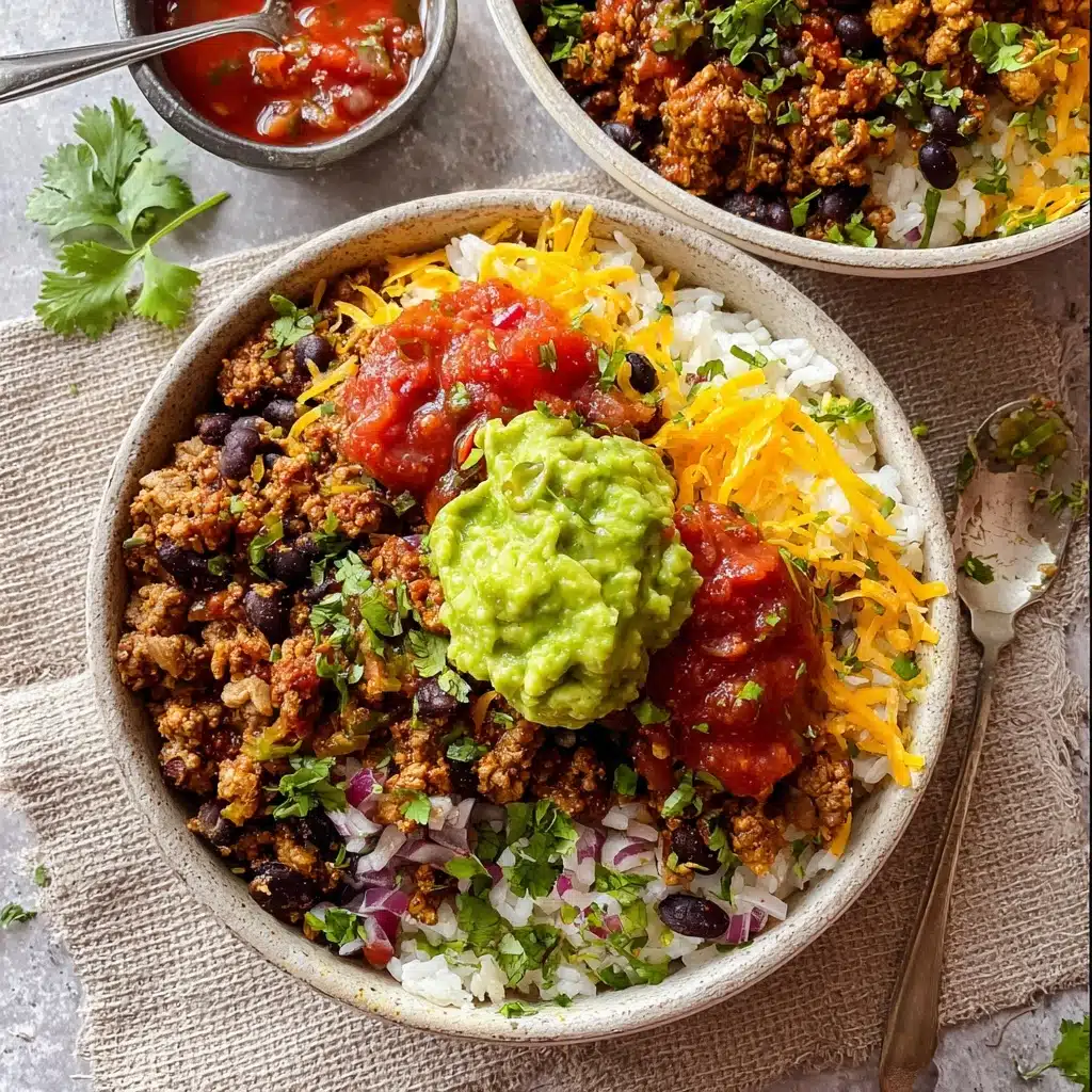 Taco Rice Bowl Recipe - Recipe Image