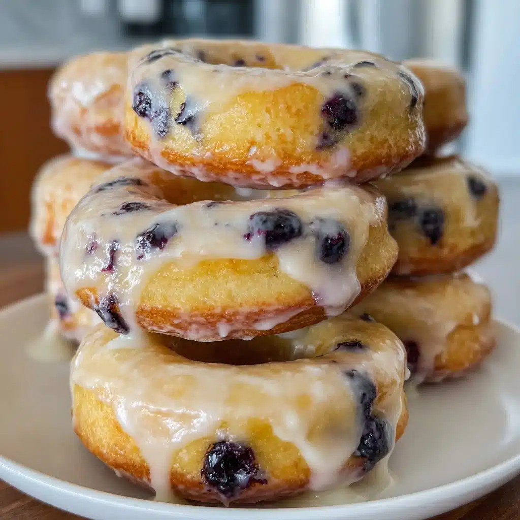 Baked Blueberry Donuts Recipe - Recipe Image