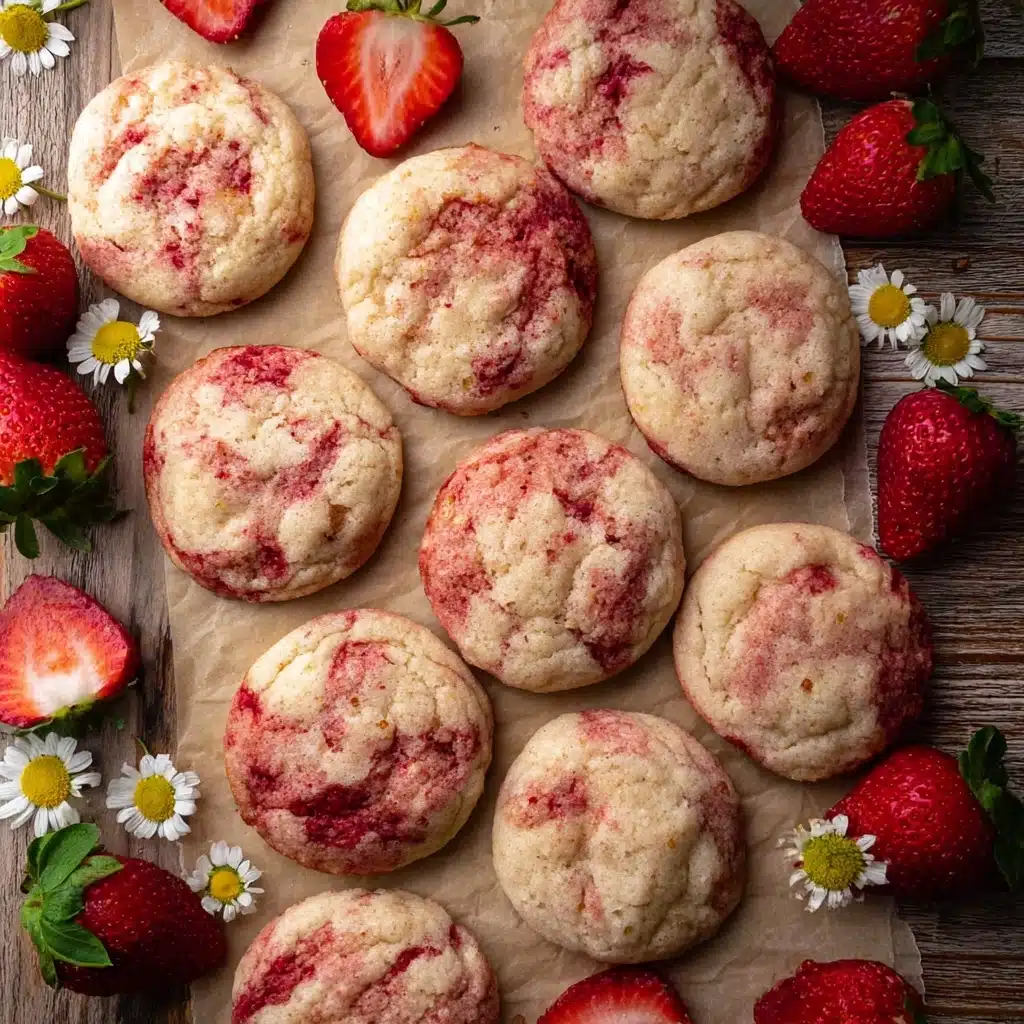 Strawberry Cheesecake Cookies Recipe - Recipe Image
