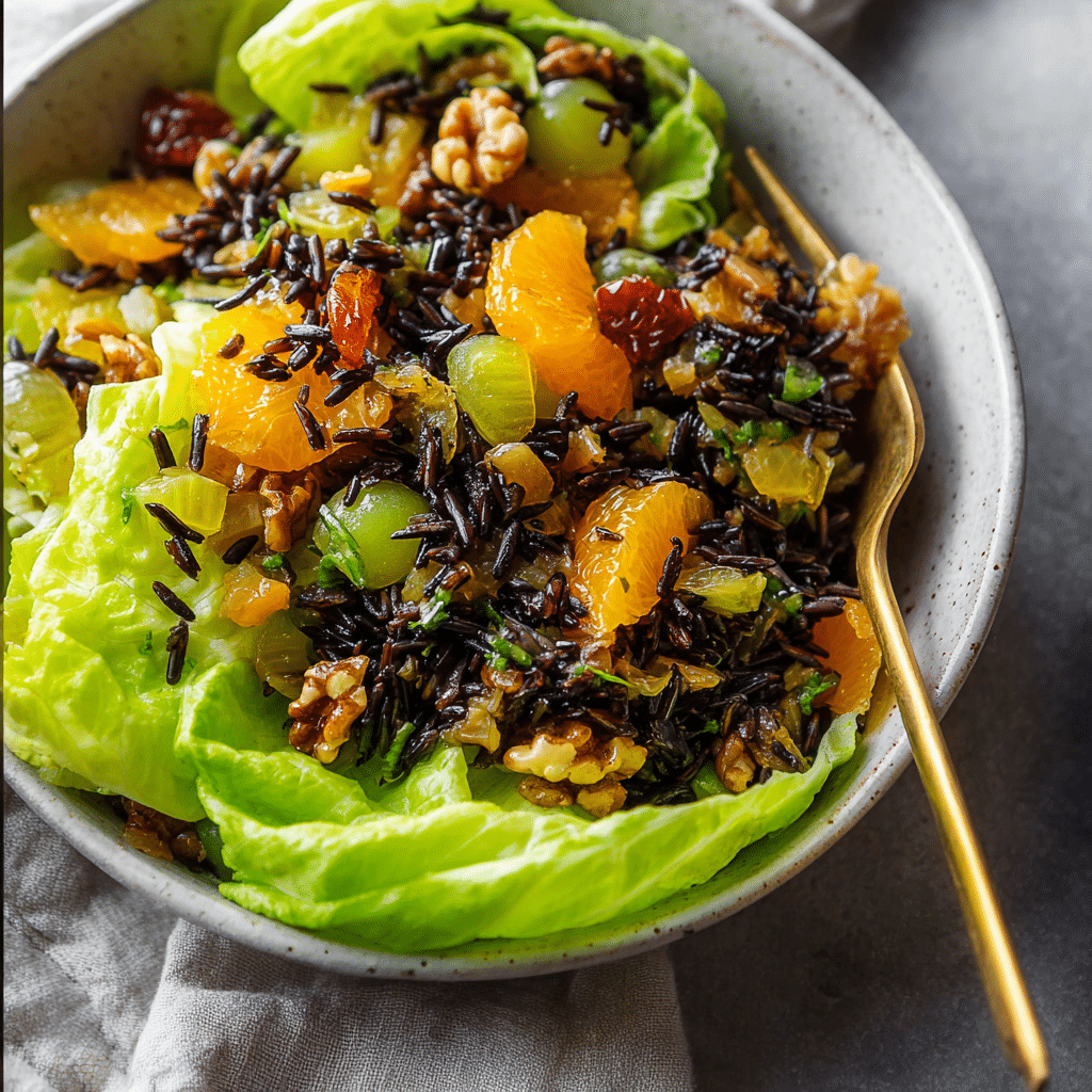 Fruit & Nut-Filled Wild Rice Salad Recipe - Recipe Image