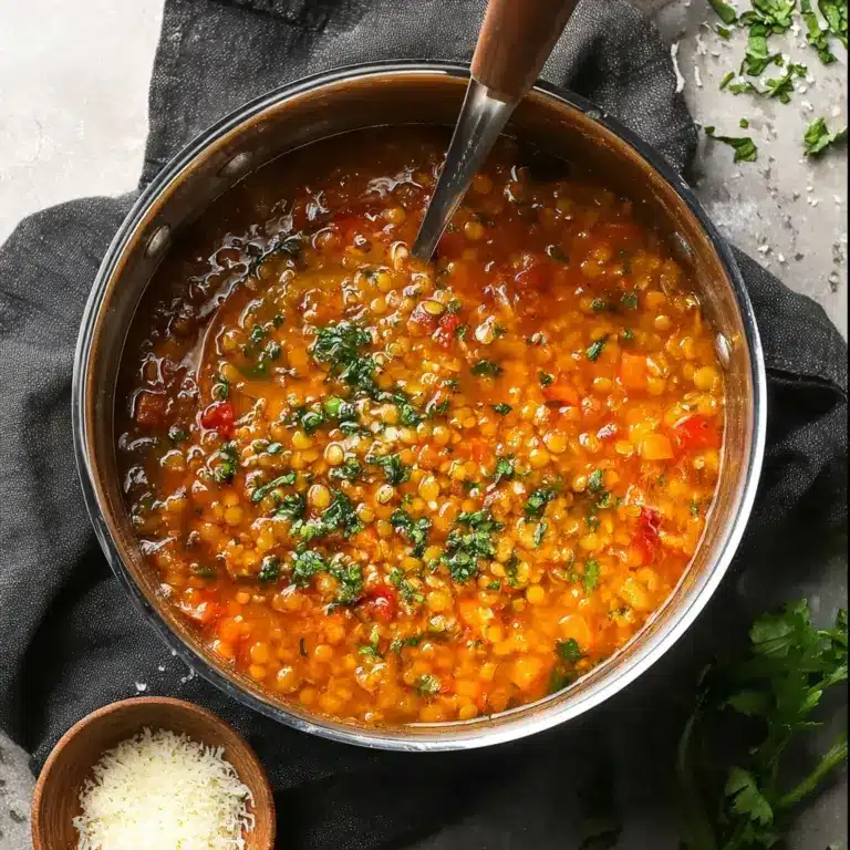 Italian Lentil Soup (Zuppa di Lenticchie) Recipe