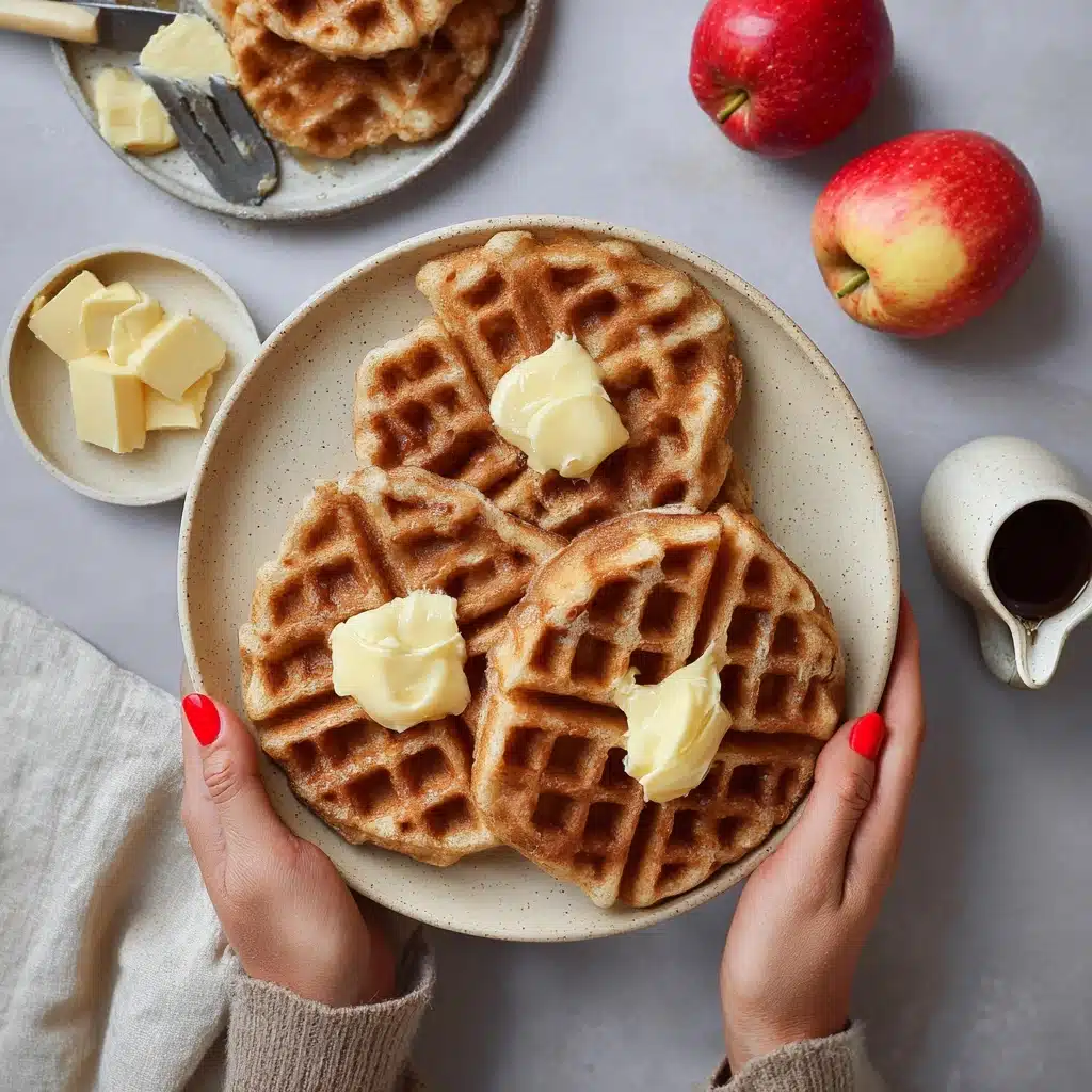 apple cider doughnut waffles Recipe - Recipe Image