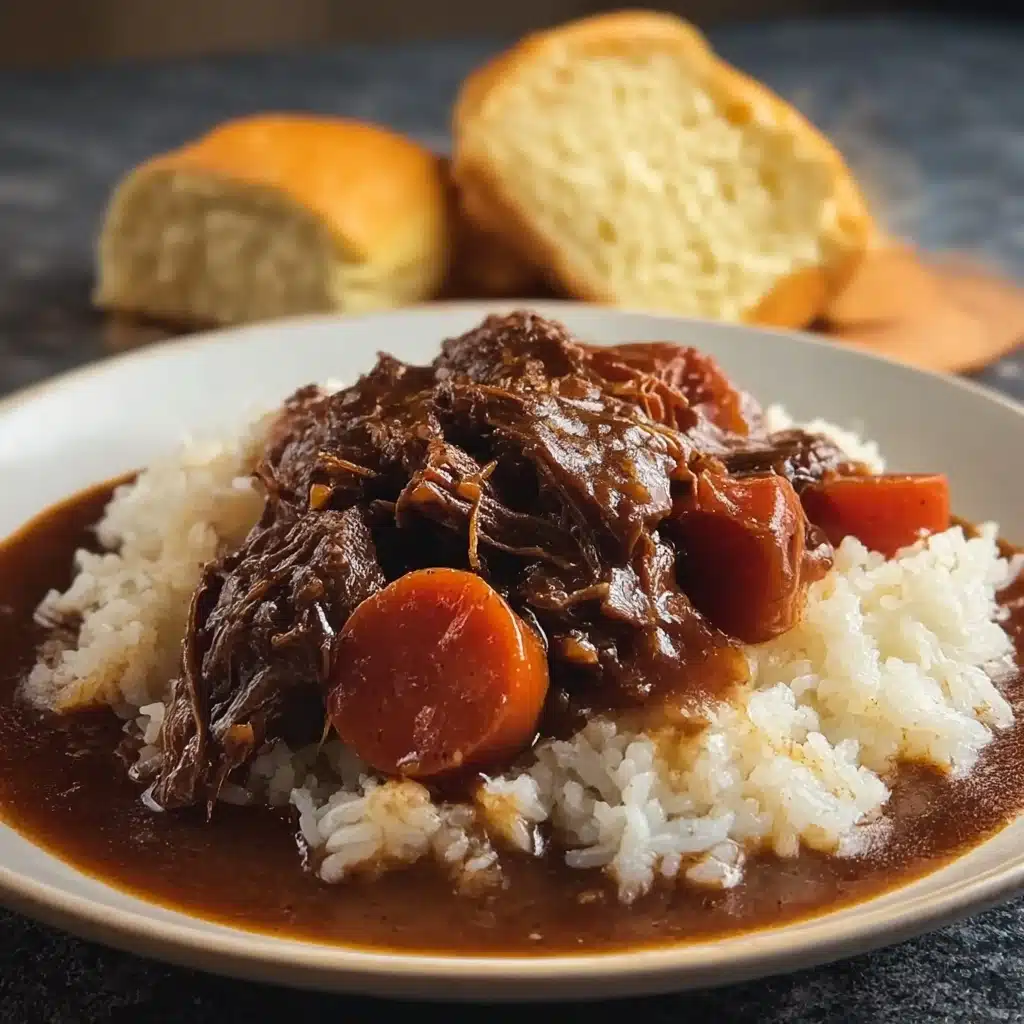 Slow Cooker Beef Manhattan Recipe - Recipe Image