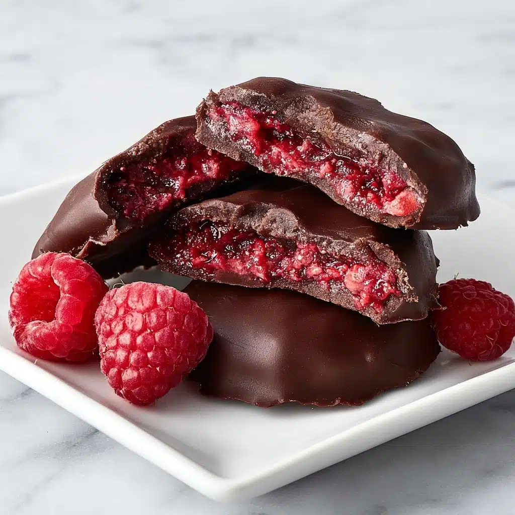 Dark Chocolate Raspberry Chia Bites Recipe - Recipe Image
