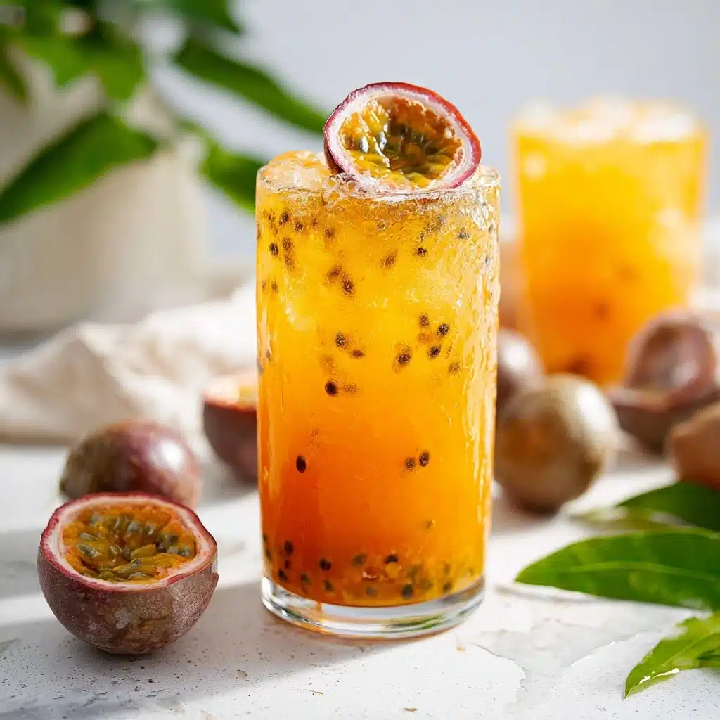 Passion Fruit Iced Tea Recipe - Recipe Image