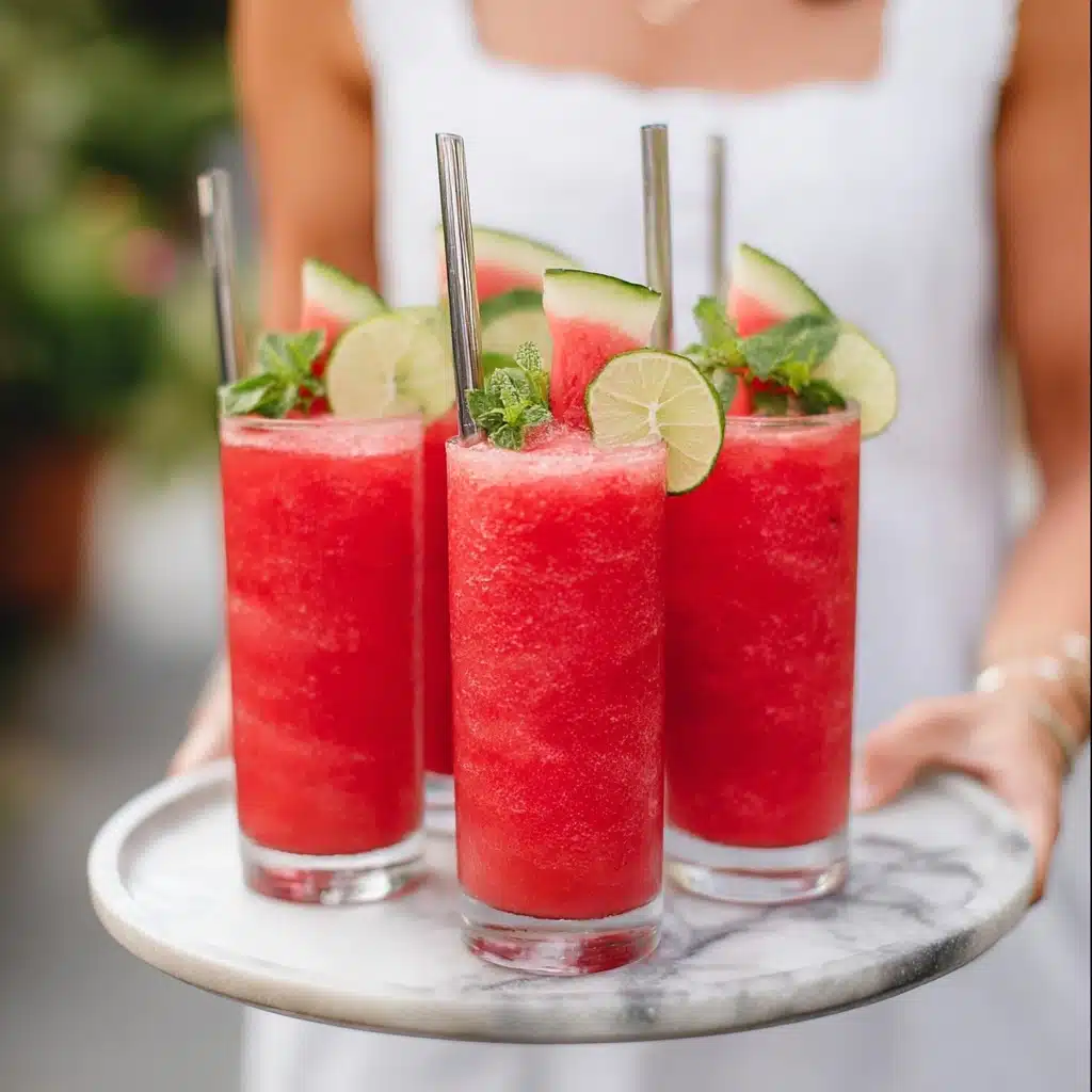 Watermelon Slushie Recipe - Recipe Image