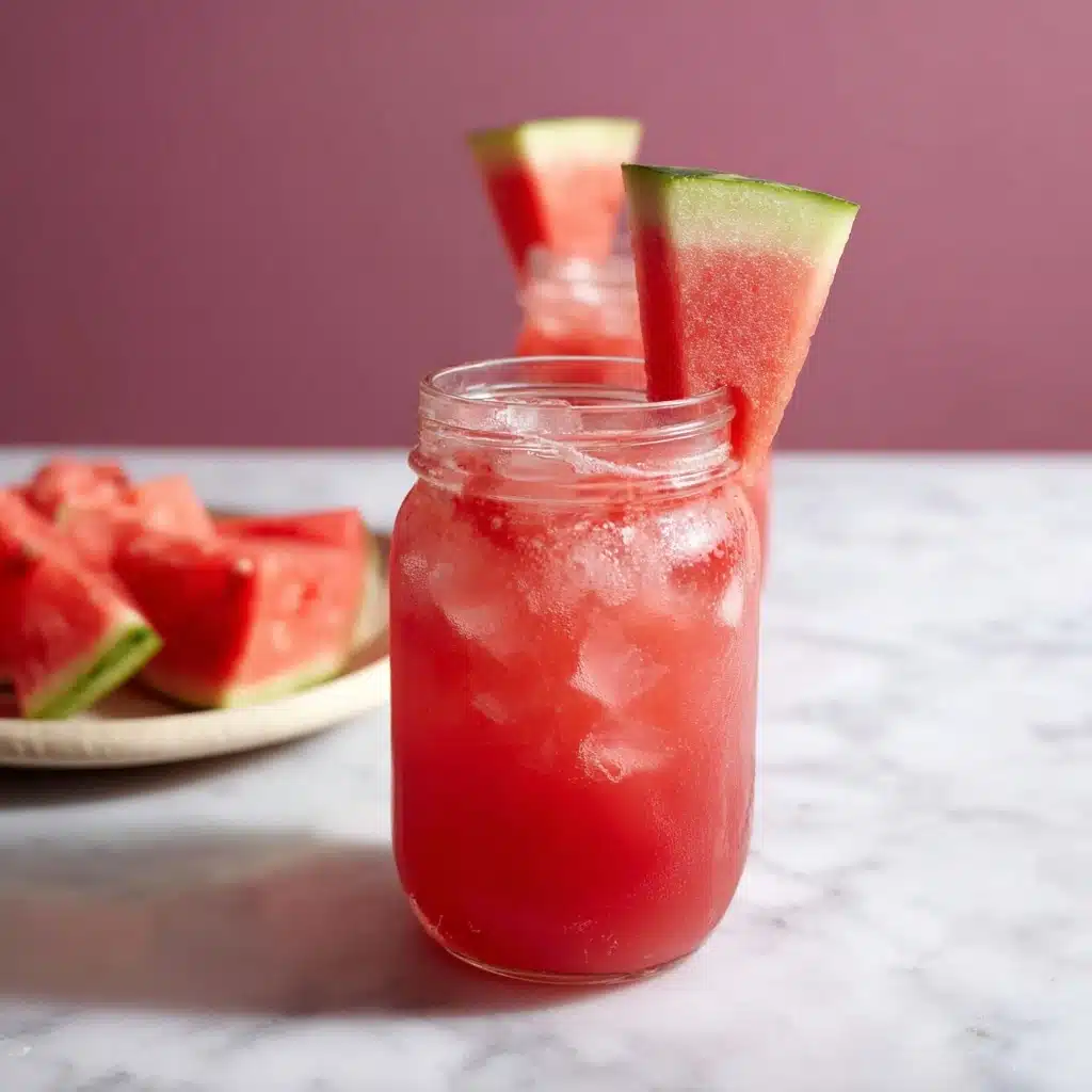 Watermelon Strawberry Agua Fresca Recipe - Recipe Image
