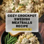 Crockpot Swedish Meatballs Recipe