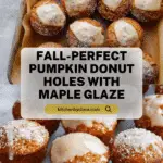 Healthy Pumpkin Donut Holes Recipe