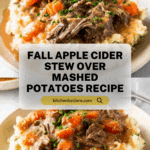 Fall Apple Cider Stew over Mashed Potatoes Recipe