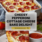 Pizza Style Cottage Cheese Bake Recipe