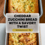 Green Onion Zucchini Cheddar Quick Bread Recipe