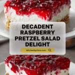 Raspberry Pretzel Salad Recipe