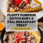Pumpkin German Dutch Baby Pancake Recipe