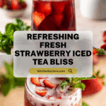 Fresh Strawberry Iced Tea Recipe