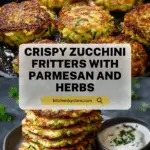 Healthy Zucchini Fritters Side Dish Recipe