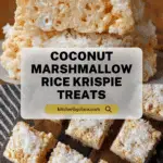 Coconut Rice Krispie Treats Recipe