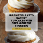 Keto Carrot Cupcakes Recipe
