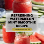 Hydrating Watermelon Mint Smoothie Recipe