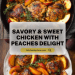 Chicken with Peaches - 30-Minute One-Pan Meal Recipe