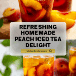 Easy Peach Iced Tea Recipe