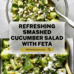 Smashed Cucumber Salad - With Feta and Dill Recipe