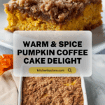 Pumpkin Coffee Cake Recipe