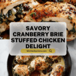 Cranberry and Brie Stuffed Chicken Recipe