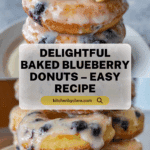 Baked Blueberry Donuts Recipe