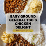 Ground General Tso’s Chicken Recipe