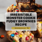 Monster Cookie Fudgy Brownies Recipe