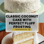 Tasty Old-Fashioned Coconut Cake Recipe