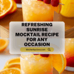 Sunrise Mocktail Recipe