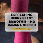 Berry Blast Smoothie Recipe (No Banana) Recipe