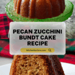 Pecan Zucchini Bundt Cake Recipe