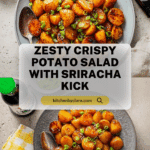 Crispy Potato Salad w/ Sriracha Mayo Dressing Recipe