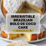 Brazilian Coconut Cake (Bolo de Coco) Recipe